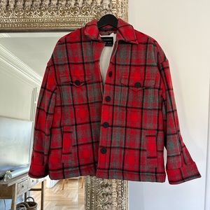All saints Plaid Coat